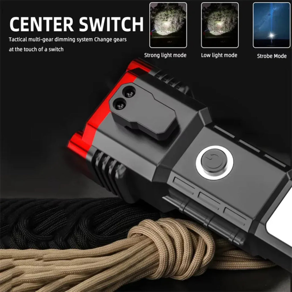 Rechargeable LED Flashlight || Clearance Sale