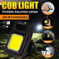 COB Rechargeable Keychain Light || Clearance Sale