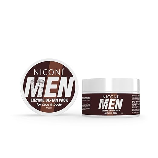 Enzyme De-Tan Pack for Men || Limited Time Offer