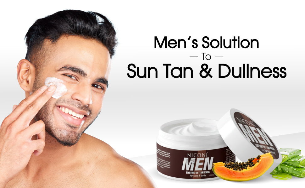 Enzyme De-Tan Pack for Men || Limited Time Offer