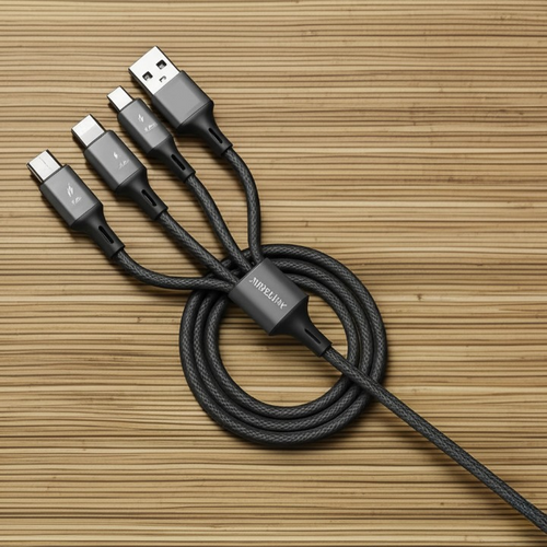 3-in-1 Fast Charging Cable || Clearance Sale