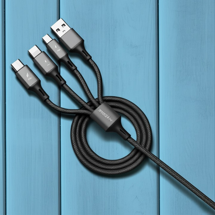 3-in-1 Fast Charging Cable || Clearance Sale