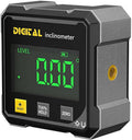 Digital Angle Finder with Electronic Laser - 4-Side Strong Magnetic Angle Gauge, Magnetic Electronic Level Angle Finder Tool Protractor Inclinometer Woodworking Tools for Table Saw,Construction