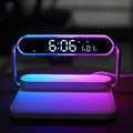 4 in 1 Wireless Charger with Bluetooth Speaker, Clock Display & Night Light