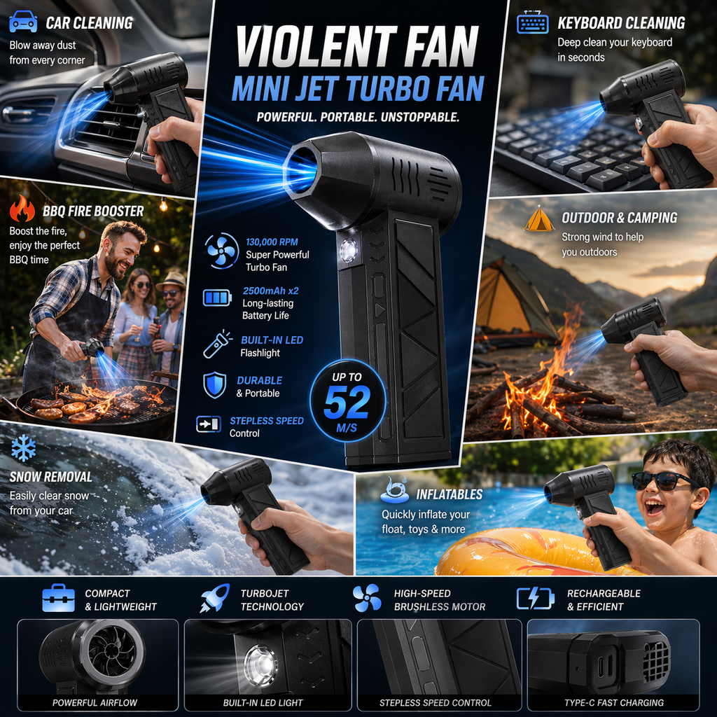 Mini Jet Turbo Fan Blower / Blaster