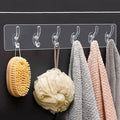 Transparent Adhesive Wall Hooks || Clearance Sale