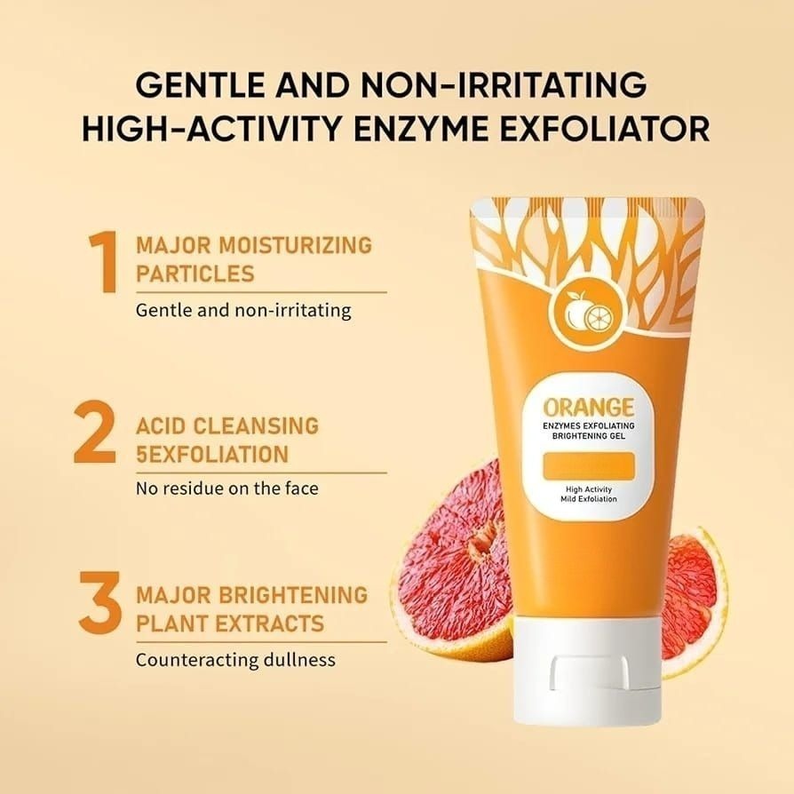 Orange Enzyme Peeling Gel || Limited Time Offer
