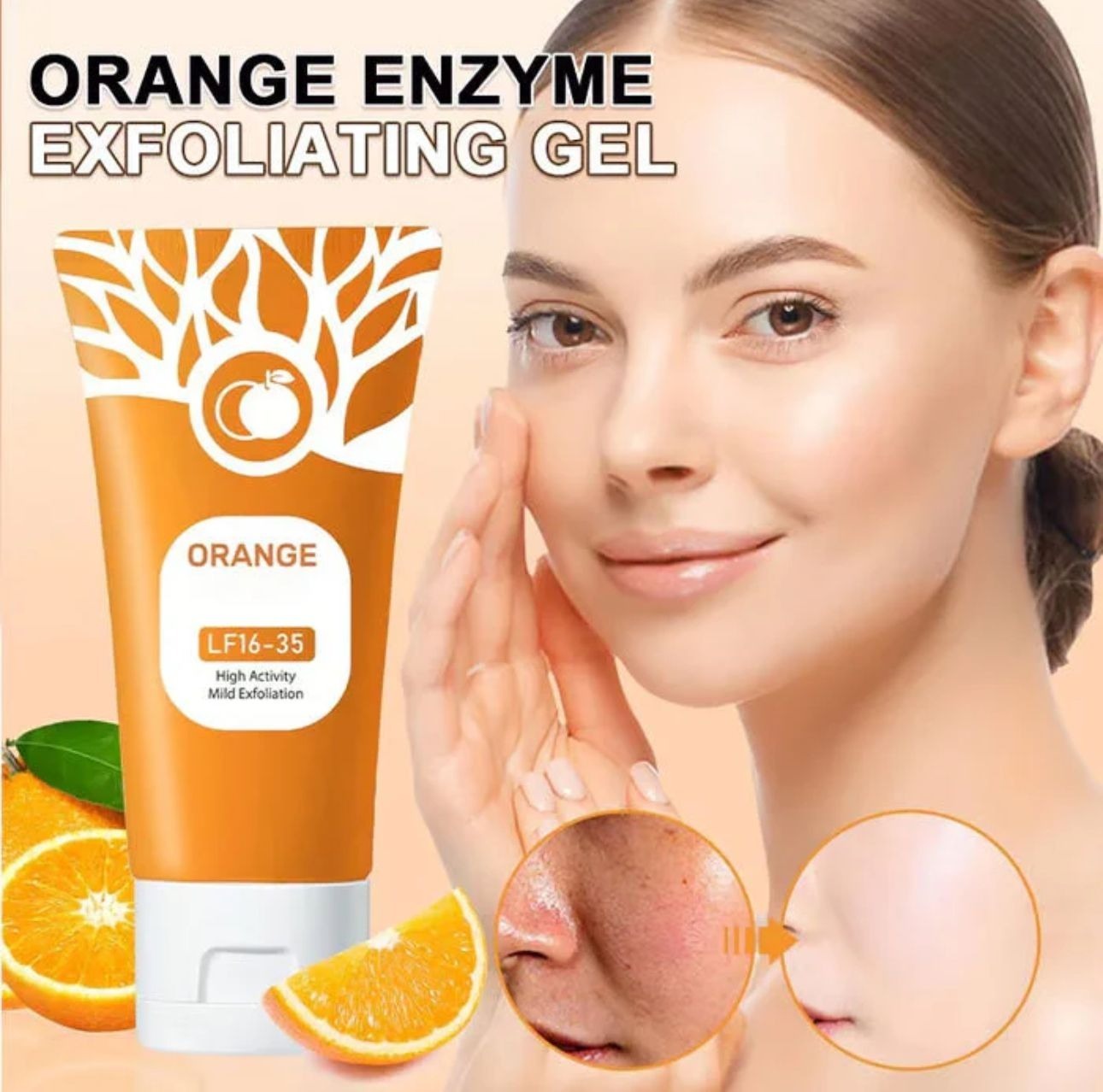 Orange Enzyme Peeling Gel || Limited Time Offer
