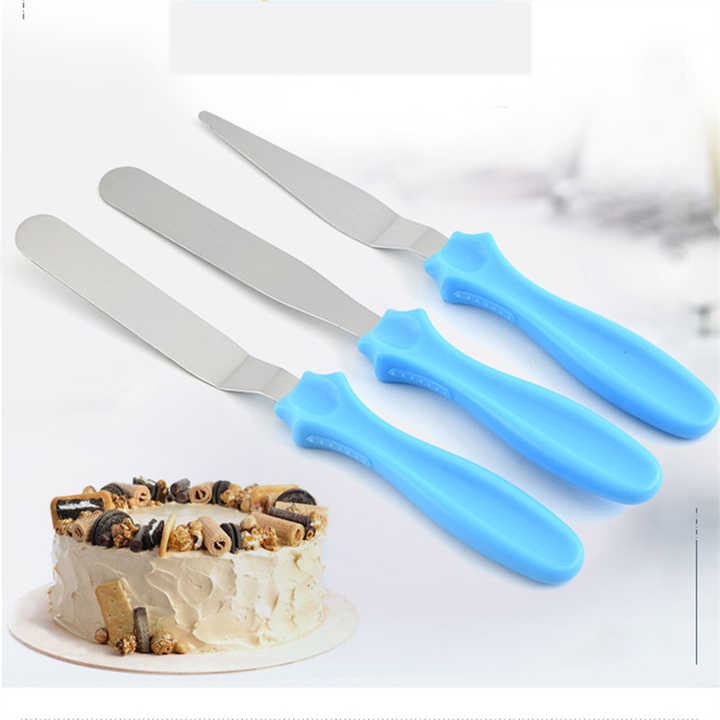 Stainless Steel Cake Spatula Set || Clearance Sale
